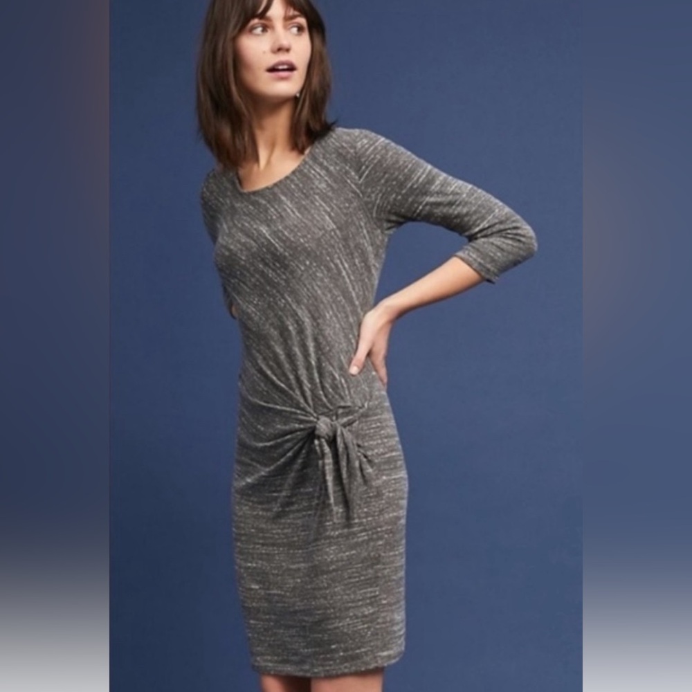 DOLAN Anthropologie Yesmine Tie Front Dress
